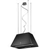 Elica Cappa a sospensione IKONA LIGHT BL MAT/F/60 PRF0165082 finitura nero effetto soft touch da 60 cm