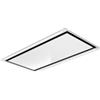 Elica Cappa a soffitto HILIGHT GLASS H16 WH/A/100 PRF0167044A finitura vetro bianco e cornice bianca da 100 cm