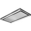 Elica Cappa aspirante a soffitto CLOUD SEVEN IX/A/90 PRF0142094A finitura acciaio inox e bianco da 90 cm