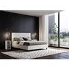 Ityhome Letto alla francese Goya in similpelle da 140 cm