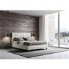 Ityhome Letto alla francese Agueda in similpelle da 140 cm