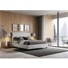 Ityhome Letto alla francese Focus in similpelle da 150 cm