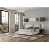 Ityhome Letto matrimoniale Antea in similpelle da 160 cm