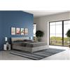 Ityhome Letto matrimoniale Ankel in nobilitato da 160 cm