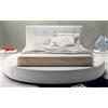 Samoa Letto matrimoniale rotondo SPECIAL imbottito con o senza contenitore da Ø250 cm - IN PROMOZIONE FINO AL 20/07