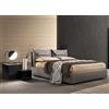 Samoa Letto matrimoniale CASE imbottito con o senza contenitore da 180x220/230 cm