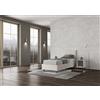 Ityhome Letto singolo Adele in similpelle da 80 cm