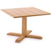 Unopiù Tavolo fisso SYNTHESIS in teak da 90x90 cm