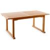 Unopiù Tavolo allungabile CHELSEA in legno teak da 165(225)x90 cm