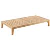 Unopiù Tavolino fisso SYNTHESIS in teak da 155x85 cm