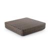 Unopiù Tavolino AGORÀ in fibra sintetica WaProLace da 100x100 cm- Con cuscino per uso pouf