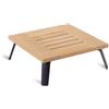 Unopiù Tavolino fisso WELCOME in teak con dimensioni a scelta
