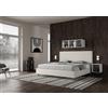 Ityhome Letto super king Focus in similpelle da 190 cm