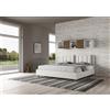 Ityhome Letto super king Annalisa in similpelle da 200 cm