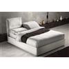 Samoa Letto king size SHARP imbottito con o senza contenitore da 195x210/220 cm