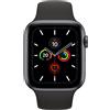 Apple Watch Series 5 (2019) | 44 mm | Alluminio | GPS + Cellular | grigio siderale | Cinturino Sport nero