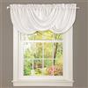 Lush Decor Lucia Valance, White, Valance
