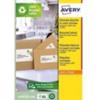 AVERY Etichette in carta riciclata bianca per buste e pacchi Avery Laser 21 et./foglio 63,5x38,1 mm - conf. 15 fogli LR7160-15