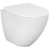 Rak Ceramics RAK Vaso DES WC A Terra Rimless Fissaggi Nascosti - DESWC1346AWHA