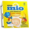 NESTLE' Nestle Mio Merenda Latte Mango e Banana Offerta 3 Confezioni da 4X100 gr