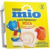 NESTLE' Nestle Mio Merenda Latte Pesca Offerta 3 Confezioni 4x100 gr (12Vasetti)