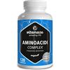 Vitamaze - amazing life Vitamaze® EAA Aminoacidi Essenziali con BCAA +10.000 mg ad Alto Dosaggio Aminoacido Complesso Vegan, 120 Compresse con 8 Amminoacidi Essenziali e Aminoacidi Ramificati. Qualitá Tedesca.