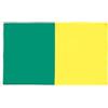 AZ FLAG BANDIERA VERDE E GIALLO 90x60cm - BANDIERA VERDE E GIALLA 60 x 90 cm - AZ FLAG