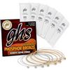 GHS Strings GHS™ Strings »THIN CORE PHOSPHOR BRONZE - TCB-L - ACOUSTIC GUITAR« Corde per Chitarra Acustica - Phosphor Bronze - Light: 012-052