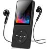 aigolink 32GB Lettore MP3 con Bluetooth,Portatile Lettore Musicale,Digital HiFi Music player Altoparlante HD Integrato, FM Radio, Registratore Vocale, Mini Design, Suono HiFi-Scheda TF da 32GB Inclusa