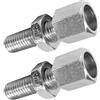 cyclingcolors 2x vite di regolazione regolatore cavo acceleratore viti M5 x 30 mm freno moto scooter bicicletta