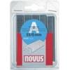 Novus Punti per fissatrice tipo A 53/6 Novus silver - conf. 1800 pz - H205306
