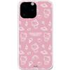 Personalaizer Cover per iPhone 13 Pro Max - Hello Kitty patron sobre rosa