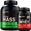 Optimum Nutrition Optimum N. Gold Standard Whey 943g + Serious Mass 2,73Kg