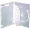 OEM Custodia CLEAR Lucida 3 Posti 1 inserto 14mm in plastica per DVD o CD custodie 3 Discs 555372CU