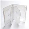 OEM Custodia CLEAR 6 Posti 15mm in plastica per DVD o CD custodie 6 Discs 555378SCX