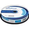 MediaRange 10 Blu Ray Double Layer BD-R DL HTL 50GB 6X , Cake Box - MR507