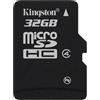 Kingston Micro SD Kingston 32GB Memory Card microsd