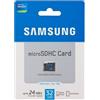 Samsung Micro SD Samsung 32GB classe 6 24MB/S Memory Card microsd