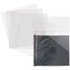 KGC Shop MediaRange 100 Bustine Richiudibili Clear per custodie case CD  10.4mm BOX04