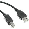 MediaRange Cavo di collegamento MediaRange USB 2.0, AM / BM, 5 metri, nero - MRCS102