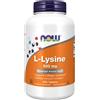 NOW FOODS L-Lysine 500 mg - 250 Tablets - aminoacido L-Lisina