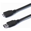 MediaRange cavo USB 3.0, 1.0m, USB 3.0 A / Micro USB 3.0 B - Nero
