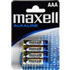 Maxell Batterie Alcaline LR03 AAA BLISTER - 4 pezzi 723671