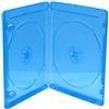 MediaRange Custodia BD Blu Ray 11 mm DOPPIA per 2 dischi BLU - BOX38-2-50