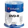 Verbatim 100 DVD-R 4,7GB 120min 16X Cake Box - 99421