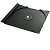 MediaRange CD Tray per jewelbox, per 1 disco, grado qualità macchinabile, nero - BOX111-200 (solo parte inferiore nera)