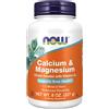 NOW FOODS Calcium & Magnesium Citrate Powder + Vitamin D3 - 227g