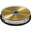 MediaRange 10 CD-R Professional Line 700MB 80 Min 52X placcati oro, in Cake - MRPL510