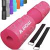 Amonax Barbell Squat Pad Cuscino Bilanciere quat - Collo e Spalle Supporto Pad - Grande per Squat, Affondi, Spinte Dell'anca Allenamento/Esercizi/Allenamento Con i Pesi Fitness (Turchese)