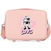 Disney Minnie Heart Nude Borsa da toilette adattabile 29x21x15 cm ABS rigido 9,14 L 0,8 kg